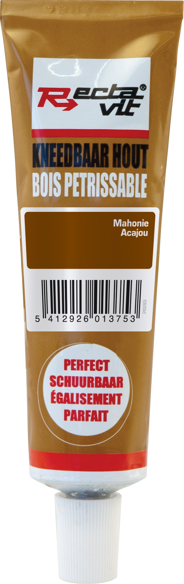 Rectavit Kneedbaar Hout 50 ml Mahonie