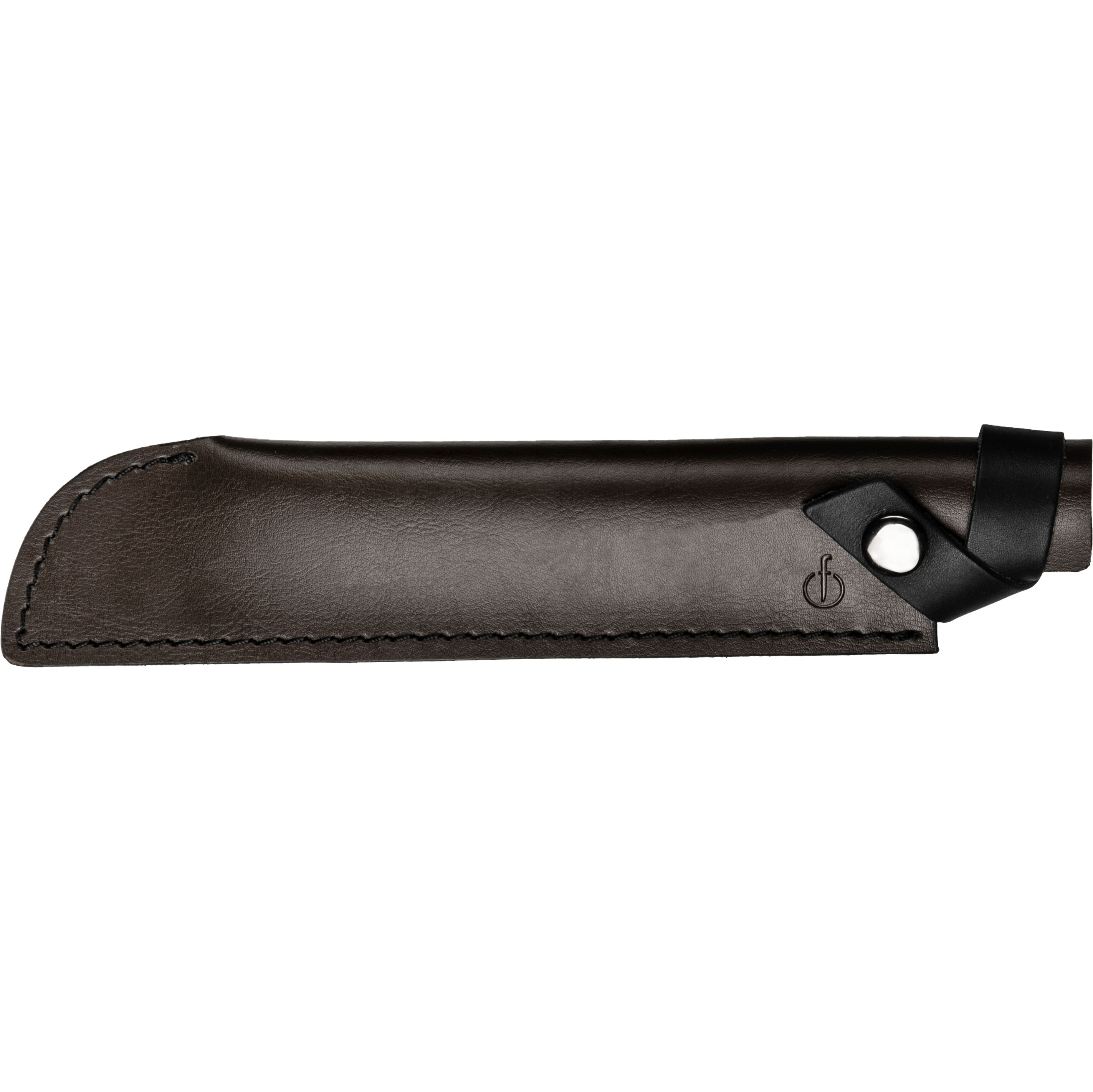 Forged Leren Hoes voor Forged Broodmes Olive - Brute - Intense - Sebra