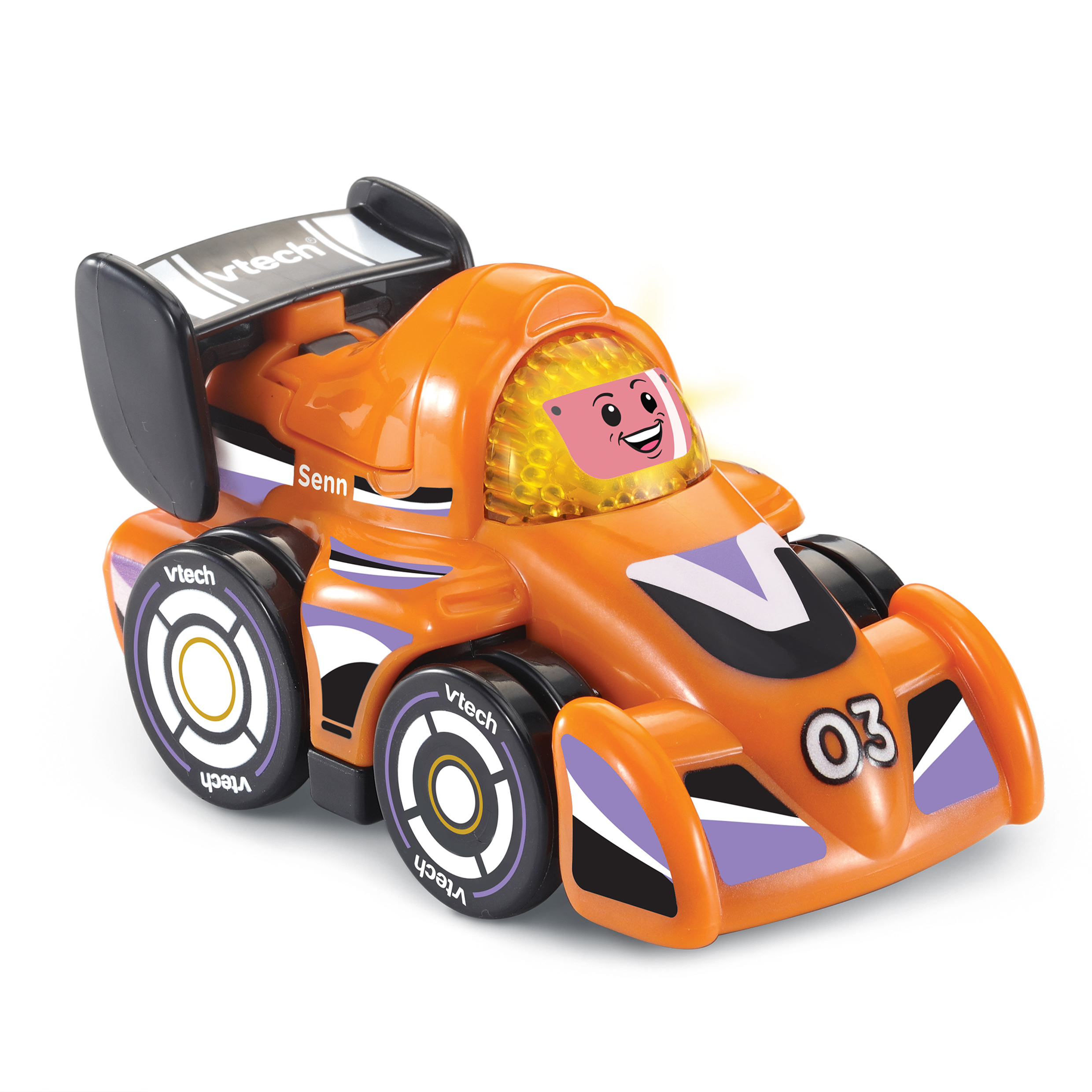 VTech Toet Toet Auto's Raceauto - Senn Snelheid, oranje