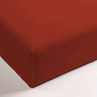 HE Baby Hoeslaken Bed Terra-Rust Jersey - 60x120 cm