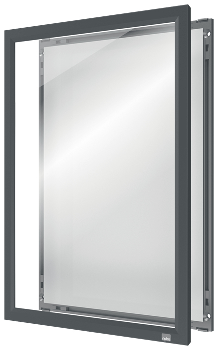 Nobo Impression Pro Poster Kliklijst met Zwart Frame A4