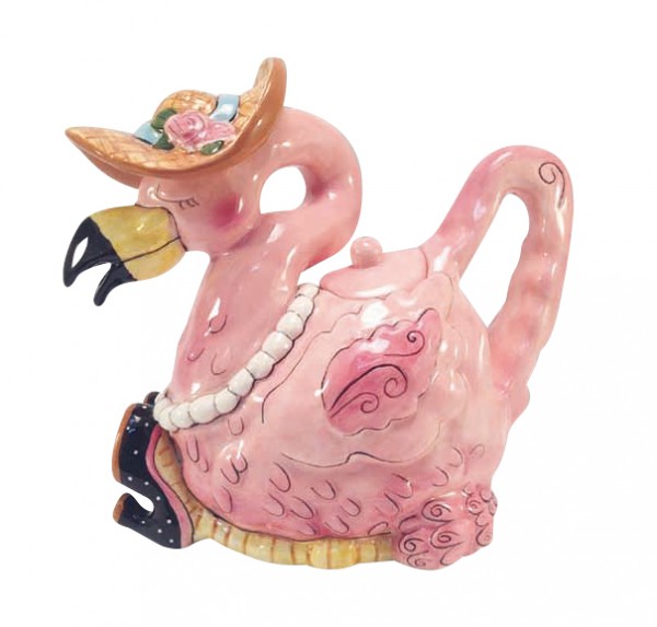 Jameson + Tailor Theepot Flamingo