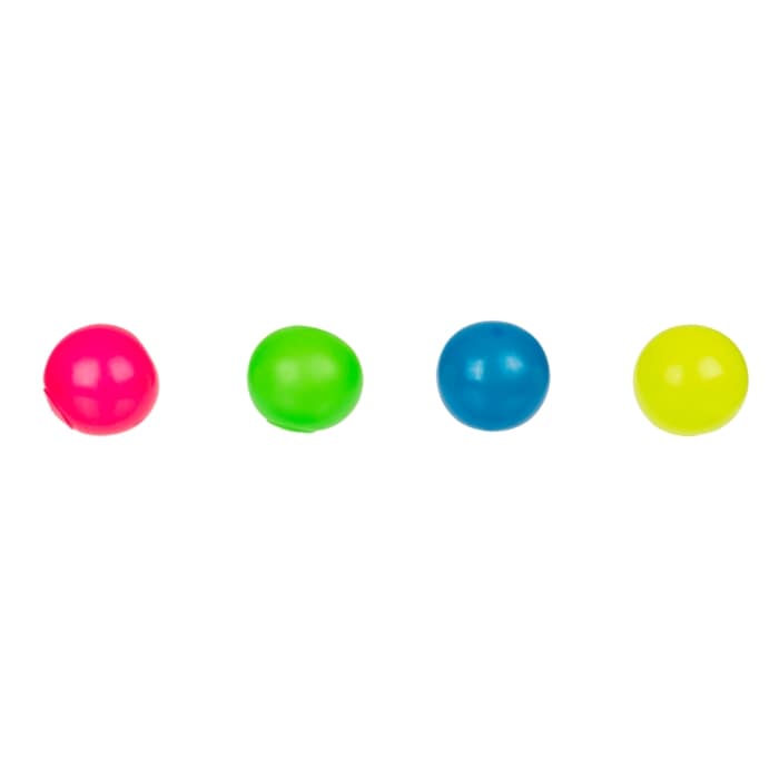 Anti-Stressbal Glow in the Dark 4cm Ultra Soft - assorti - prijs per stuk
