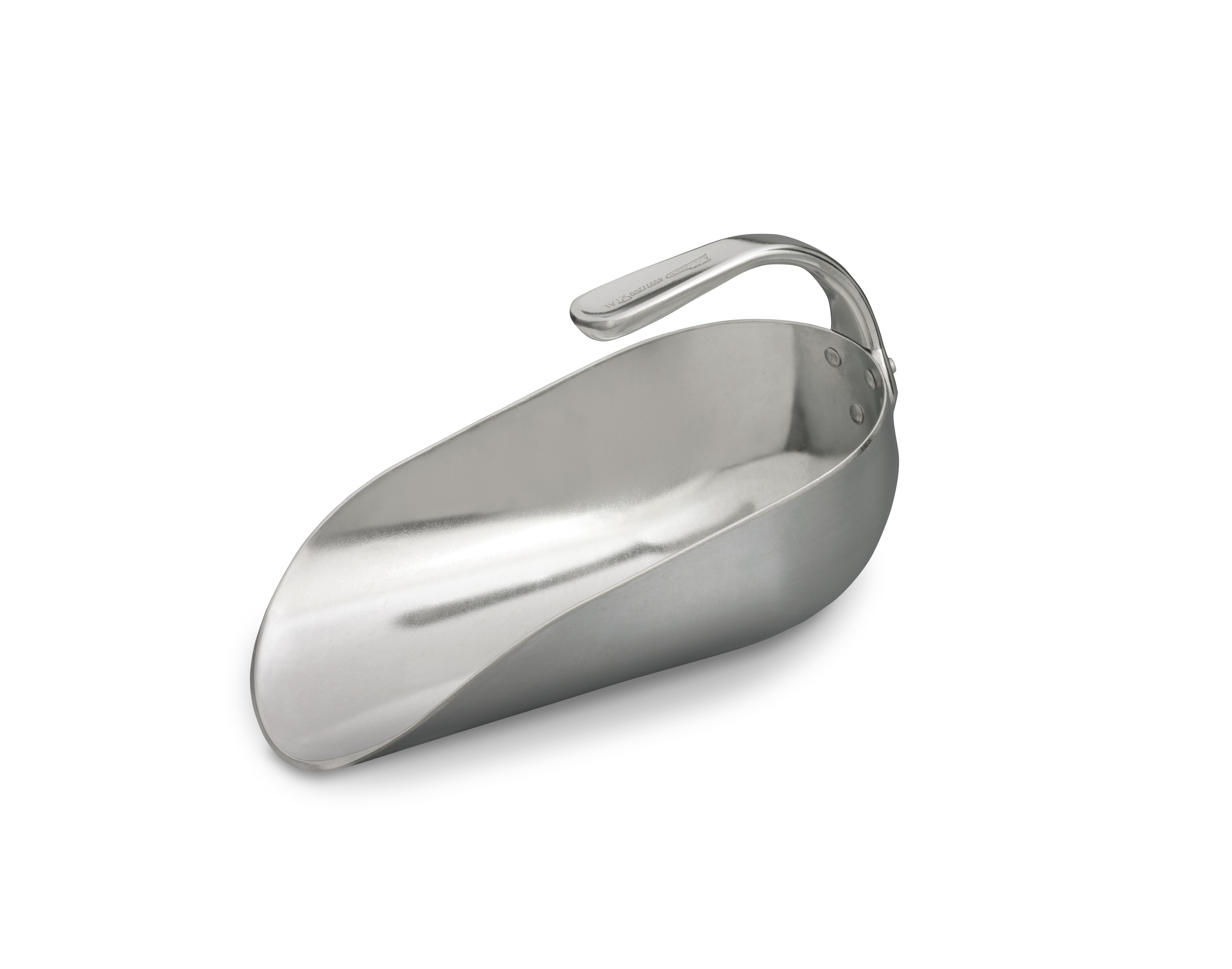 Aluminium Maatschep Geplooide Greep 1250 g