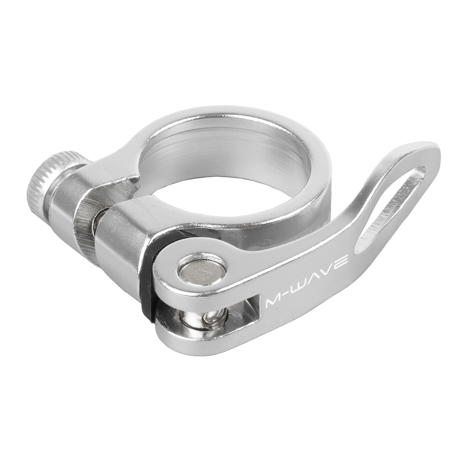 M-Wave Zadelbuisklem Quick-Release 31,8mm Zilver