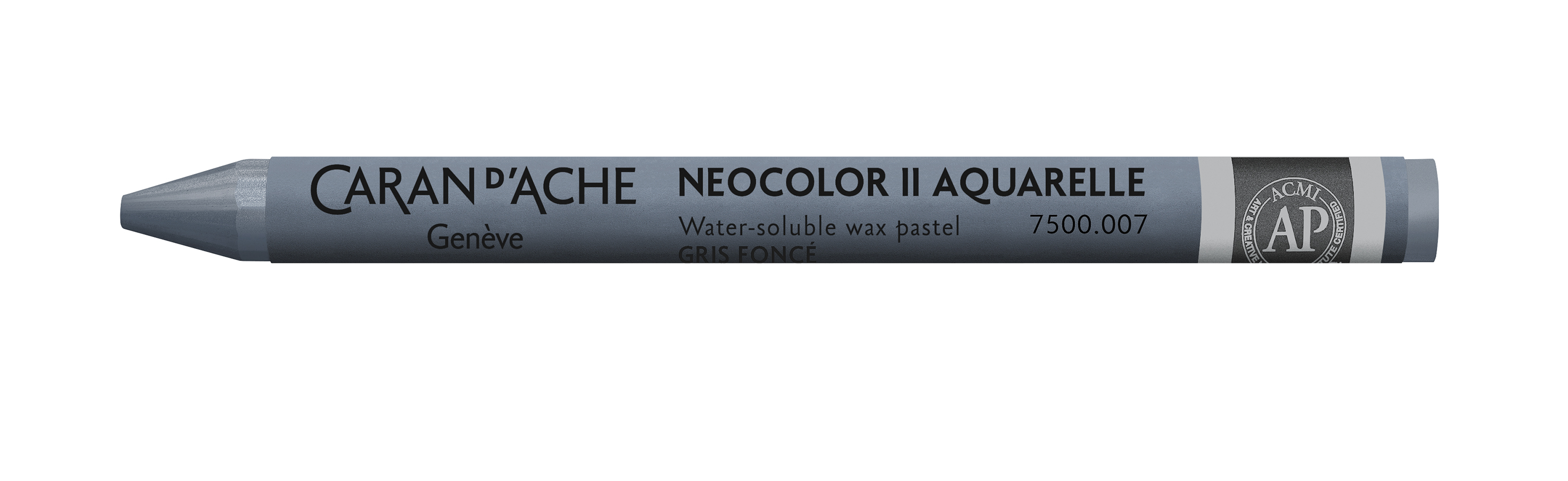 Caran d'Ache NEOCOLOR II Waxpastel Donkergrijs - Aquarelle