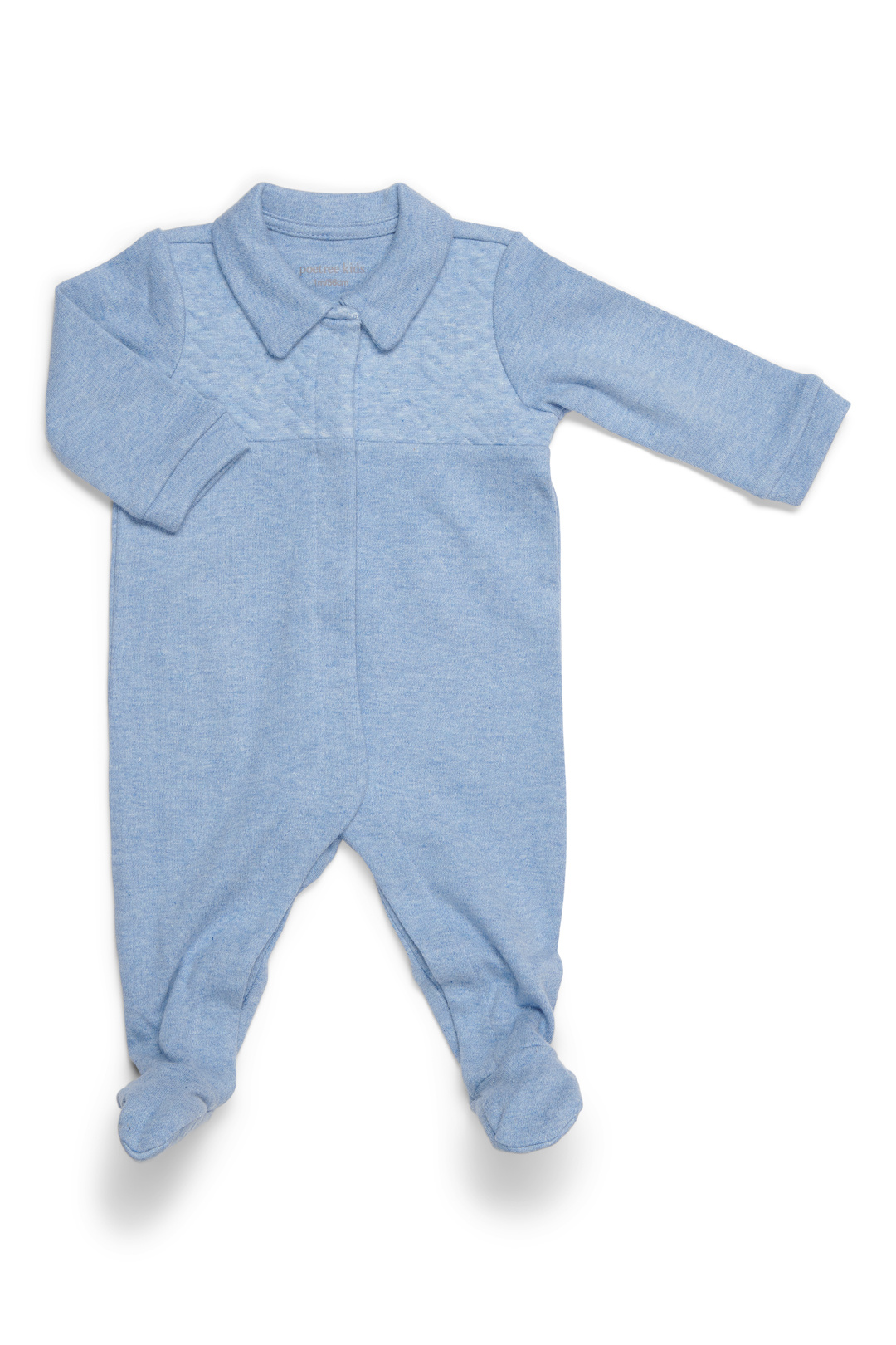 Poetree Unisex Pyjama Chevron Denimblauw Poetree Unisex Pyjama Chevron Denimblauw