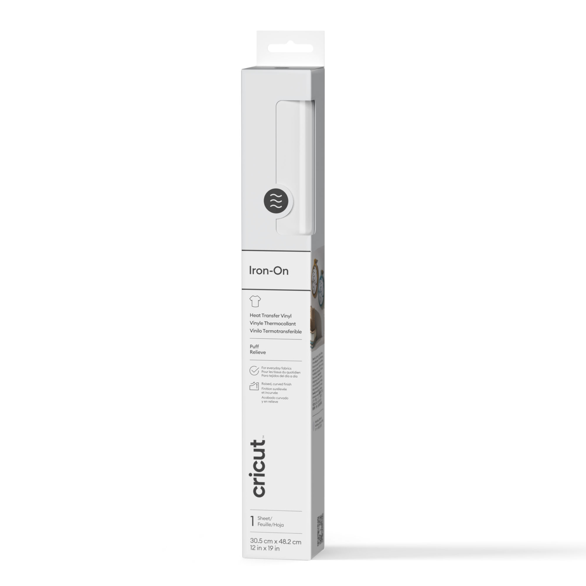 Cricut Puff Iron-On Wit 30.5x48.3 cm