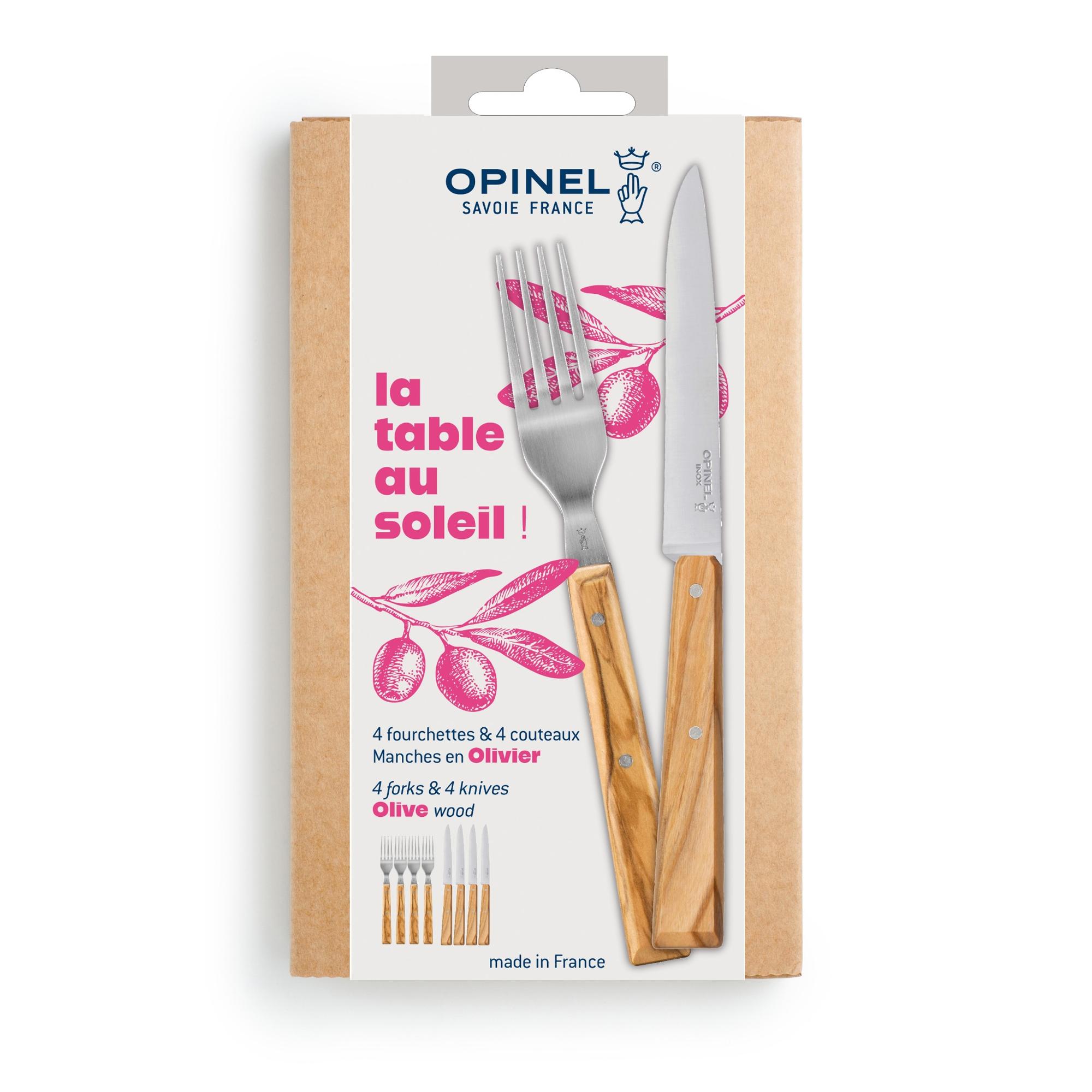 Opinel Bestekset La Table Au Soleil 8-delig