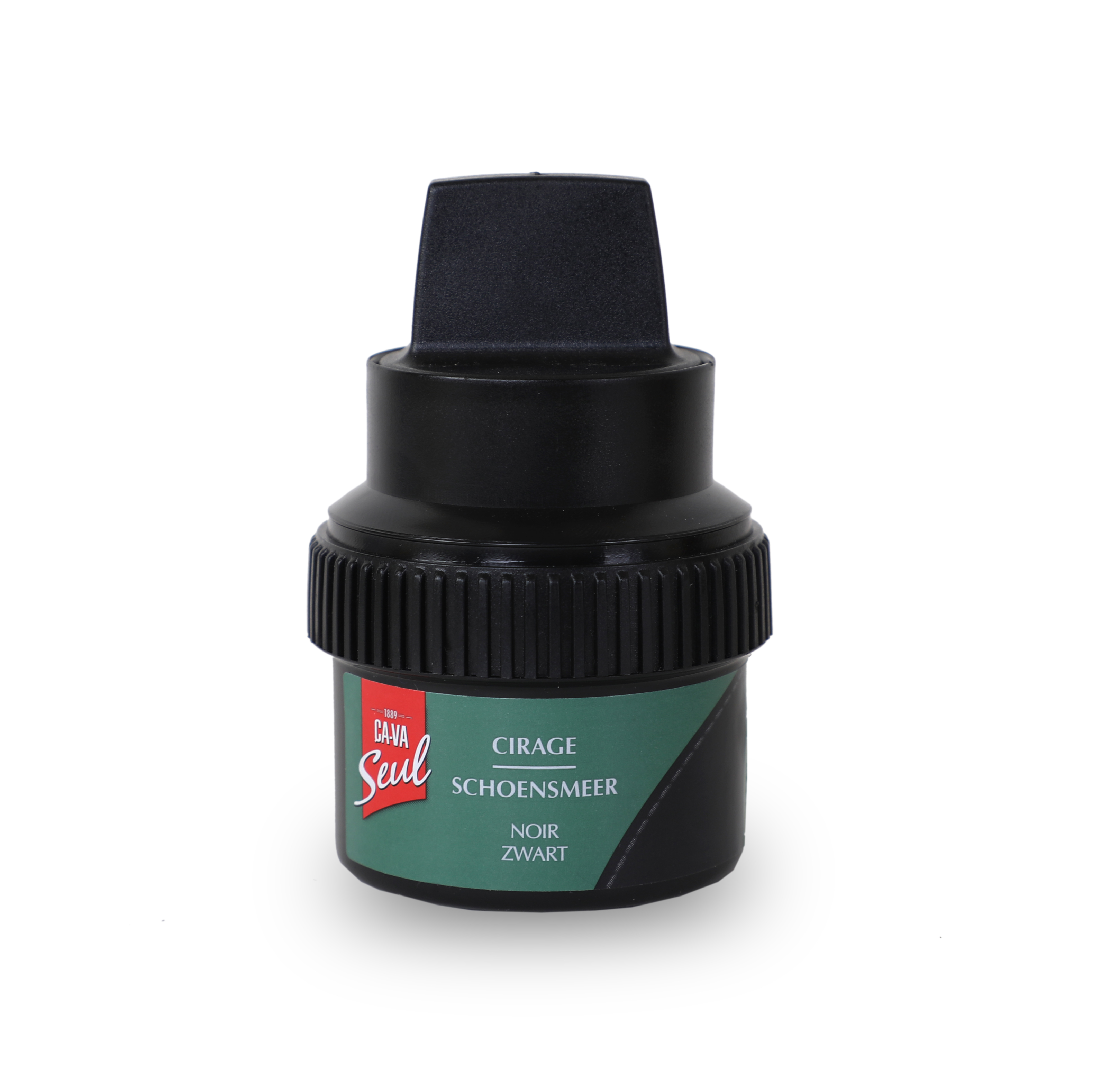 Ca Va Seul Schoencrème - Zwart - 60ML Potje + Sponsje