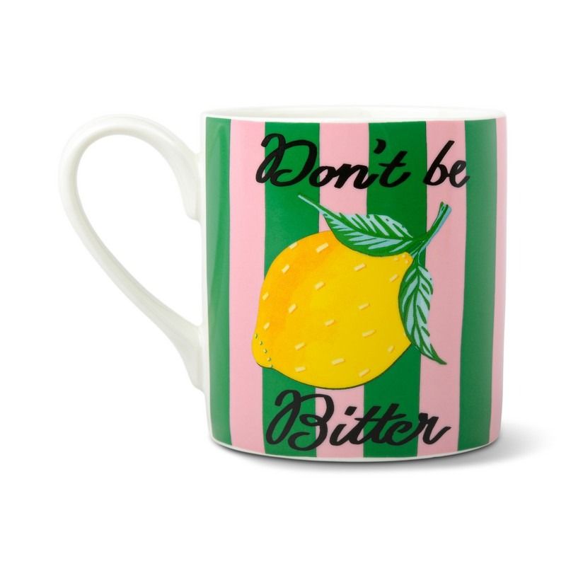Hijinx Mok Don't Be Bitter 325ml - Lemon - Keramiek