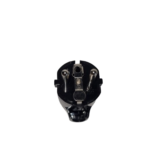 Muller Haakse Stekker Zwart 16A 250V