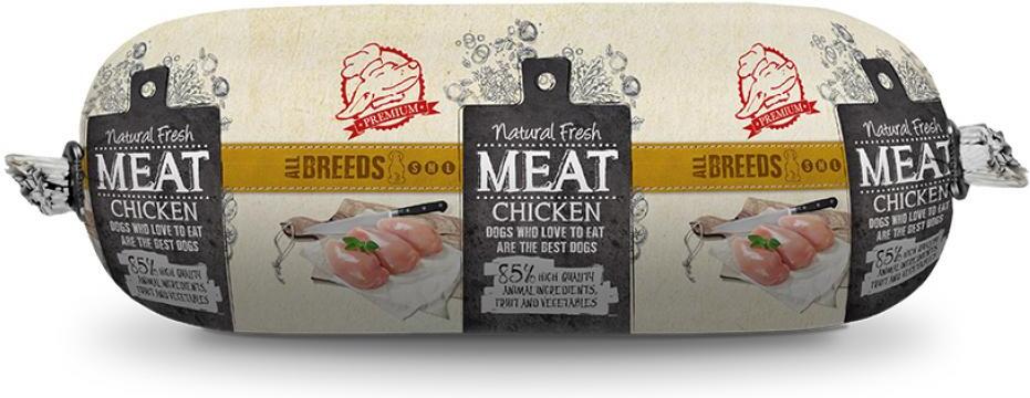 NATURAL FRESH MEAT HONDENWORST 600GR KIP