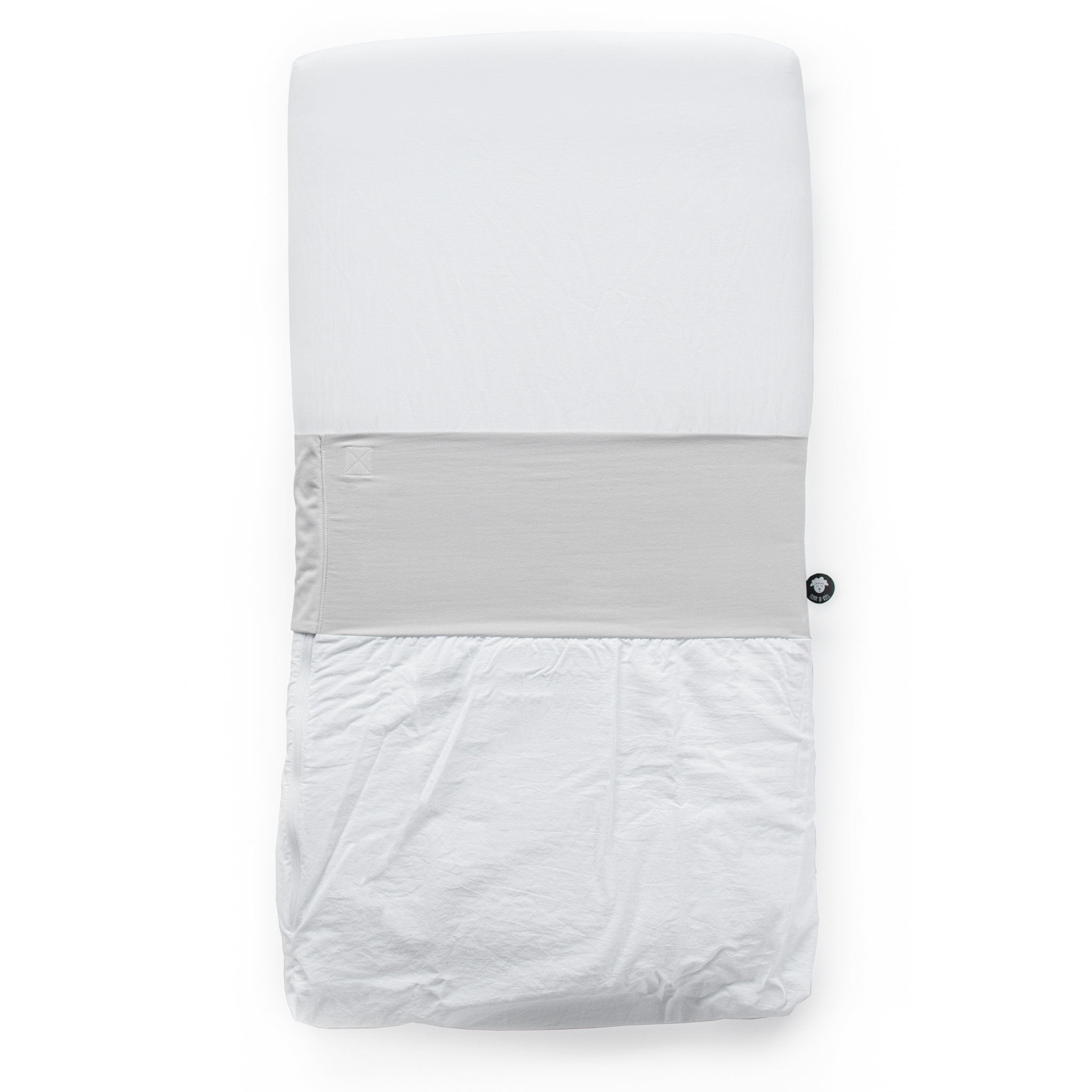 Fedde&Kees Laken Nunki Bed 60x120 cm - LichtGrijs