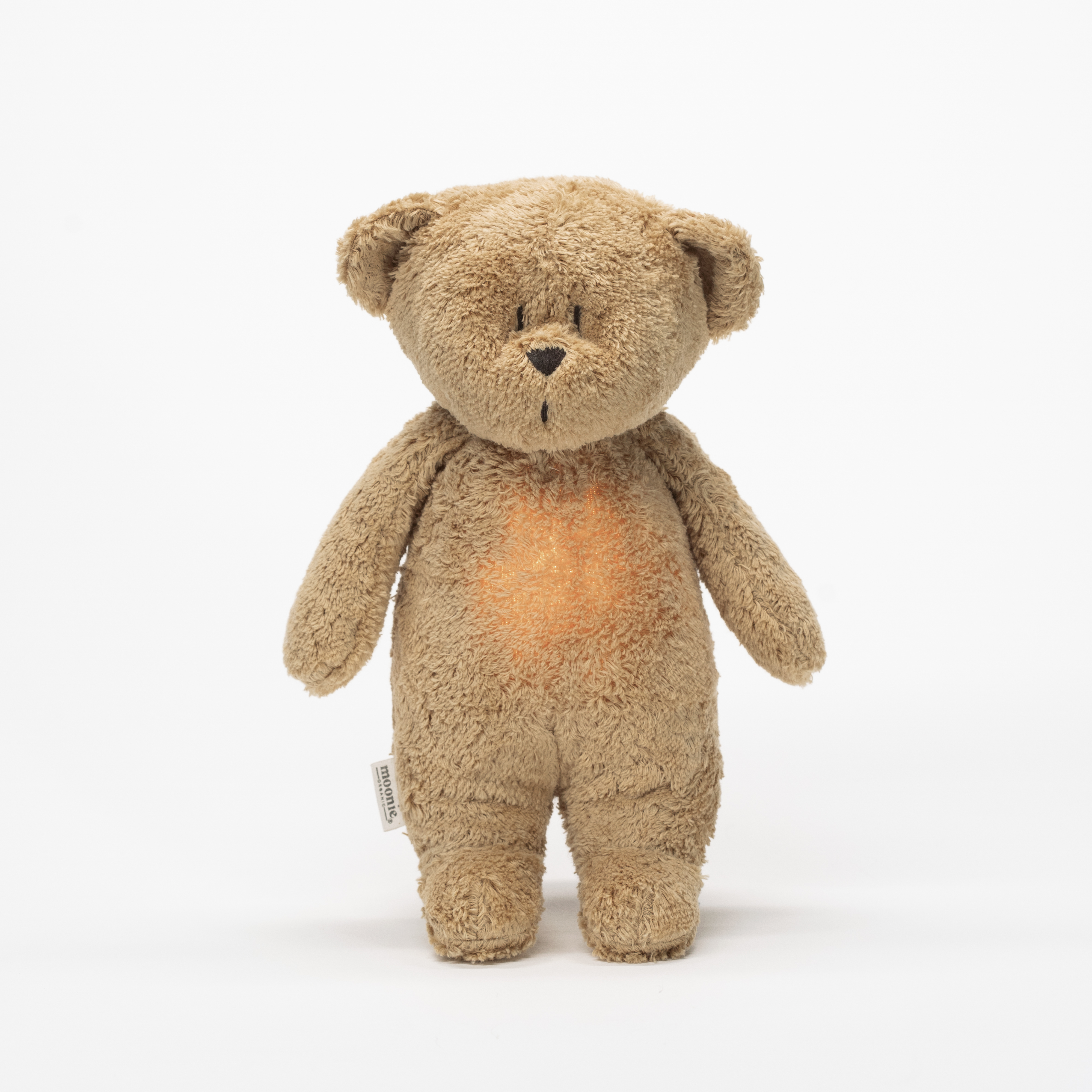 Moonie Knuffel The Humming Bear 2.0 Cappuccino Natur 28x15x10 cm