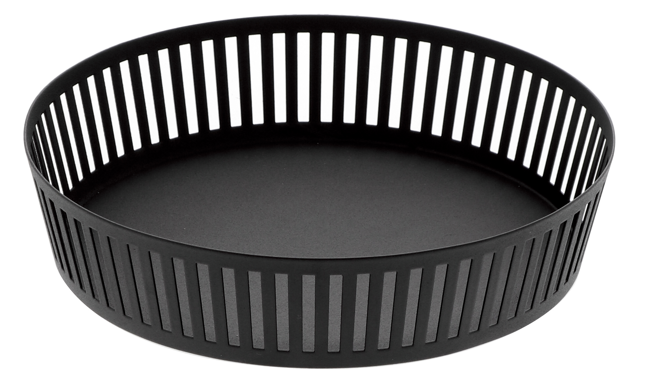 Yamazaki Fruitmand Tower Black 21.5x21.5x10 cm - Staal