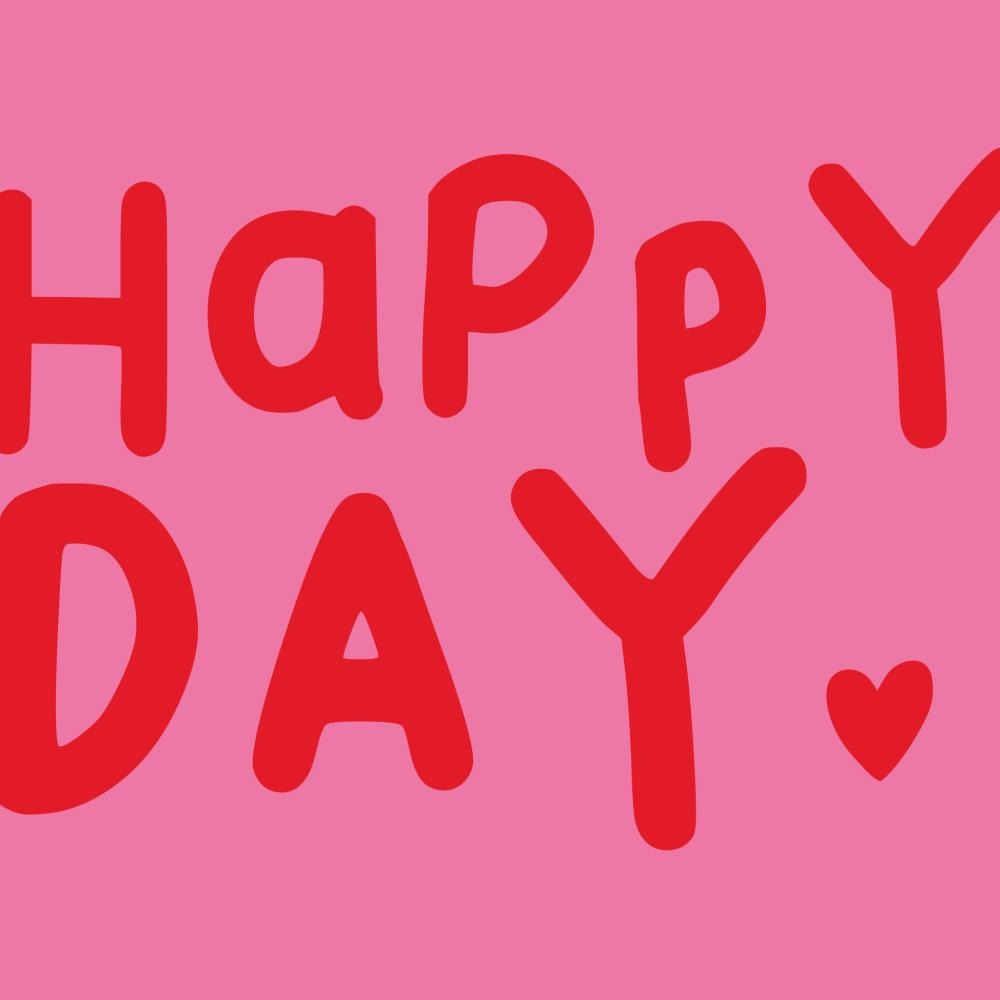 PPD Cocktailservetten 25x25 cm Happy Heart - 20 stuks