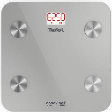 Tefal Personenweegschaal Goodvibes Life 28cm - tot 160 kg - Bluetooth - Zilver