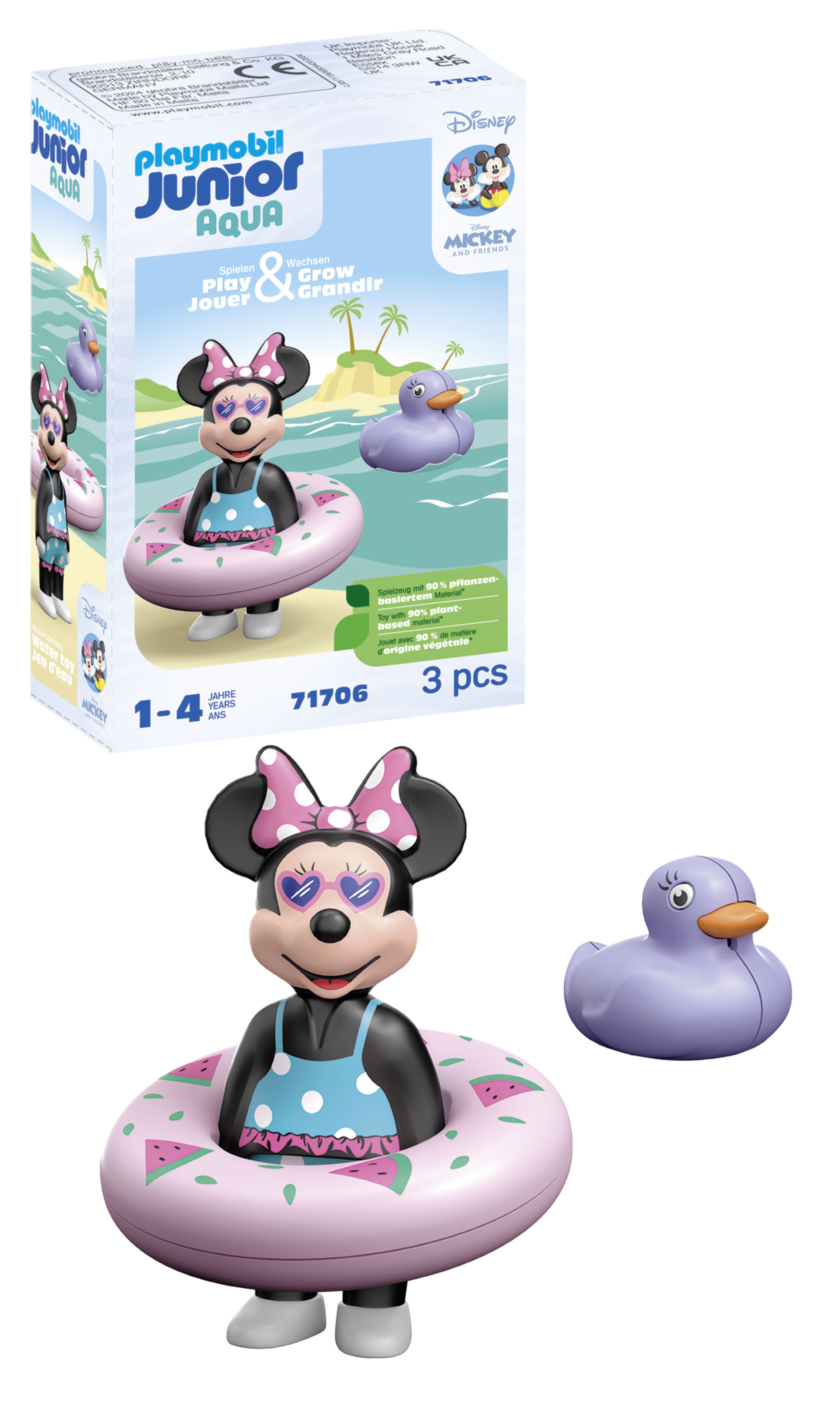 Playmobil Junior Aqua & Disney 71706 Minnie's strandvakantie