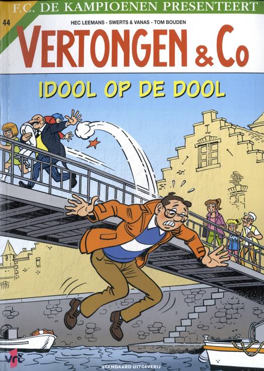 Stripverhaal Vertongen &Co 44 - Idool op de