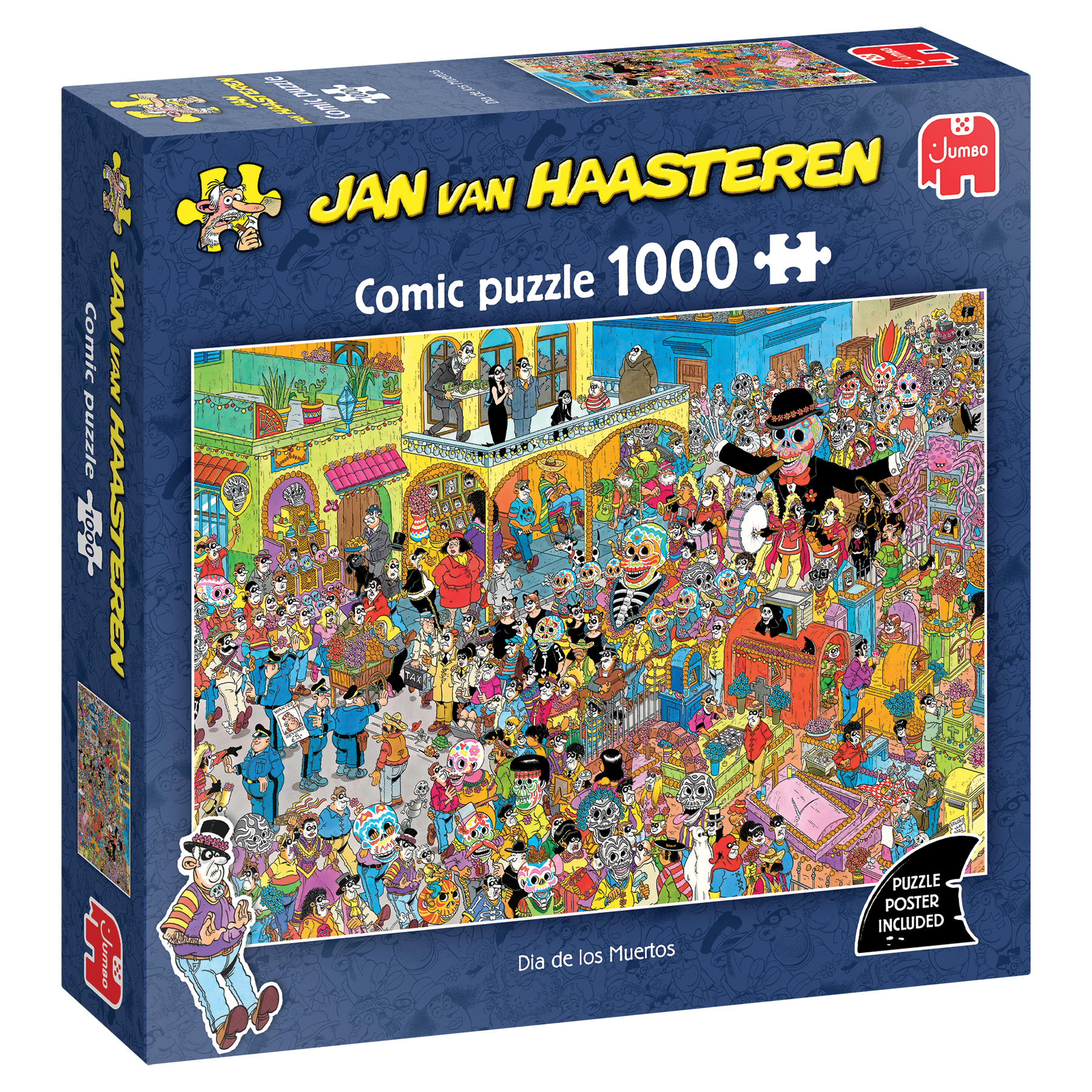 Jan van Haasteren Dia de los Muertos Puzzel 1000 stuks
