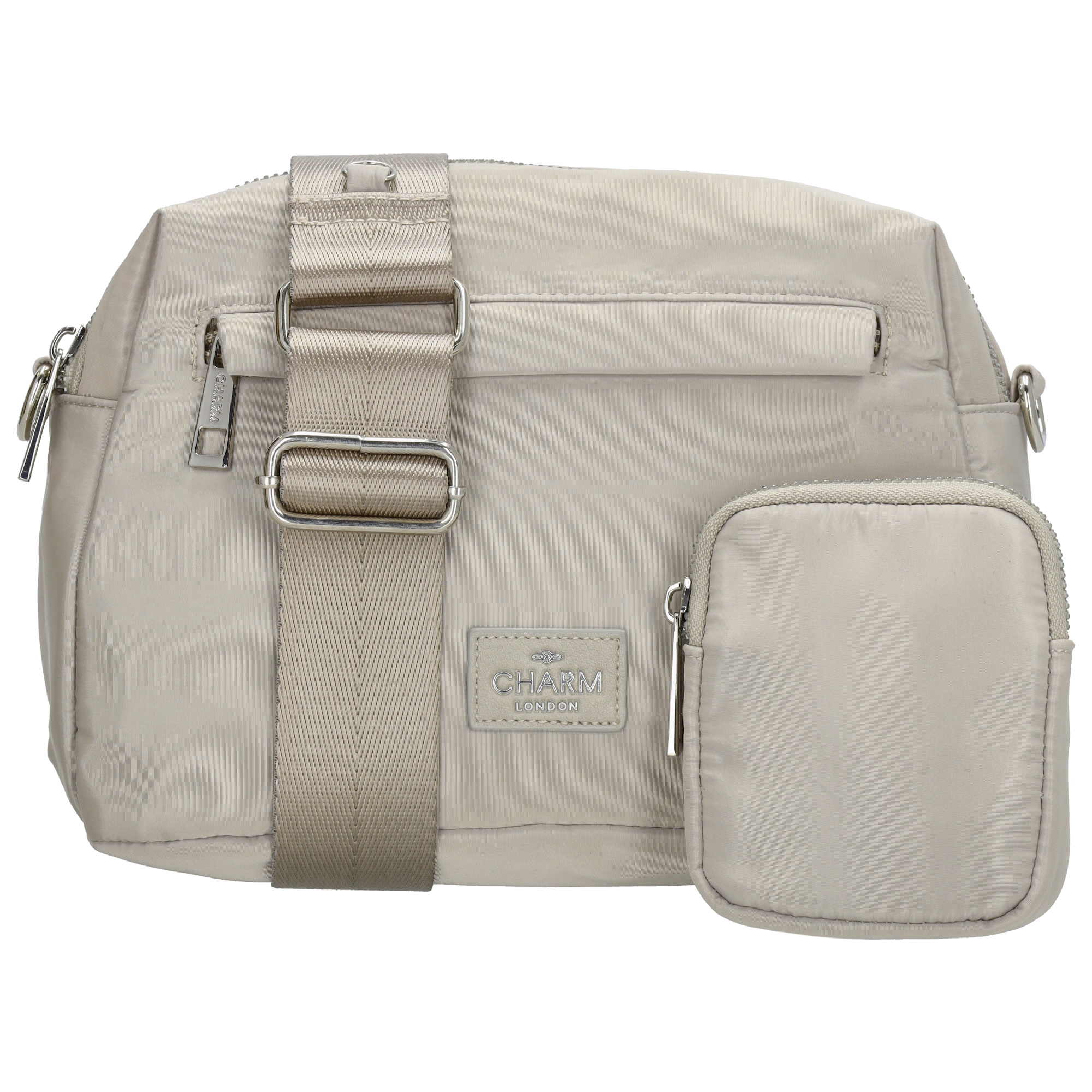 Charm London Schoudertas Odeon Lightgrey - 23x11.5x17 cm