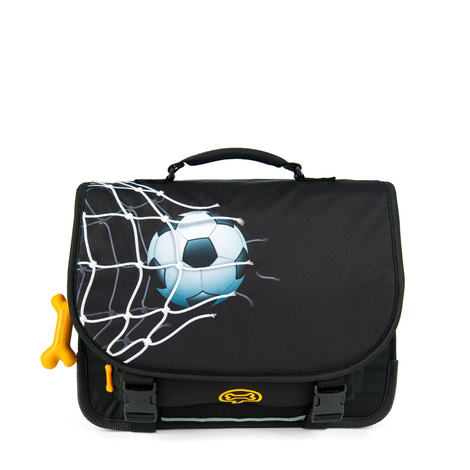 STONES and BONES Boekentas Lily PL 15l Goalgetter Black 38x14x28 cm