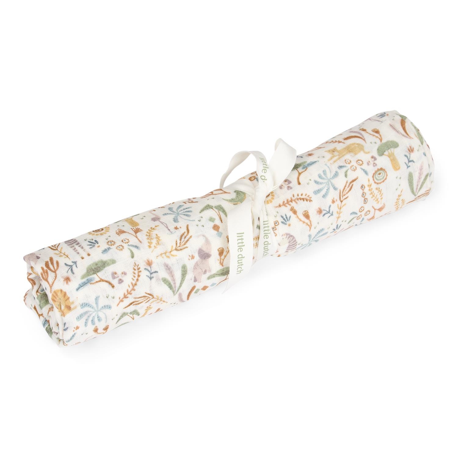 Little Dutch Tetradoek Safari Friends - Safari Wonders 120x120 cm