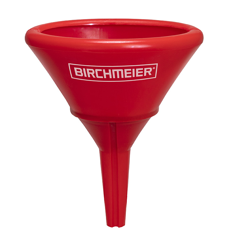 Birchmeier Trechter Diam. 14 cm Anti-spatrand , Zeef en Luchtkanaal