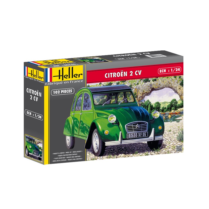 Heller Modelbouw Citroen 2CV
