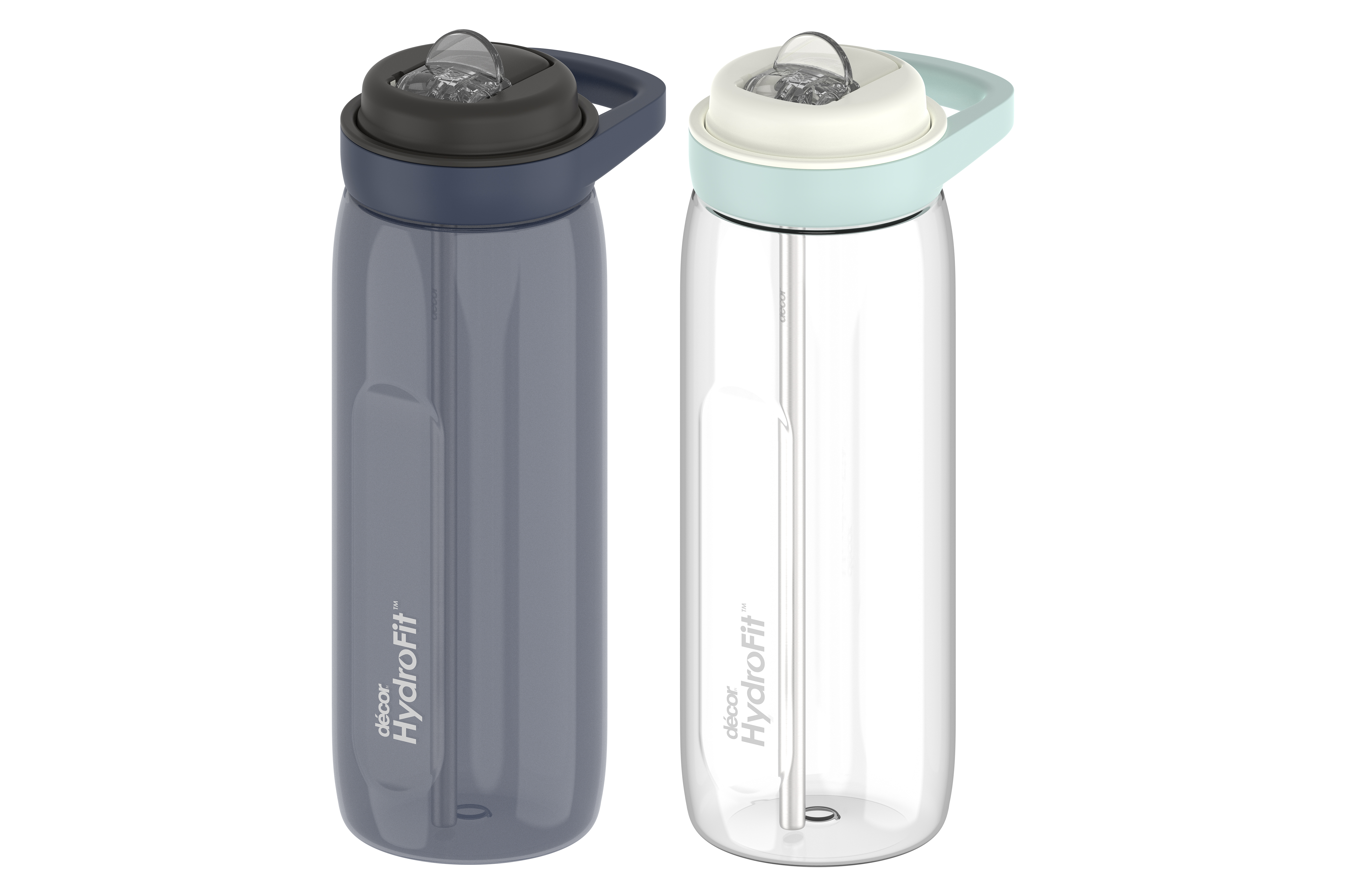 Décor Drinkfles Hydrofit 1000ml - Tritan - met Handvat - assorti - prijs per stuk