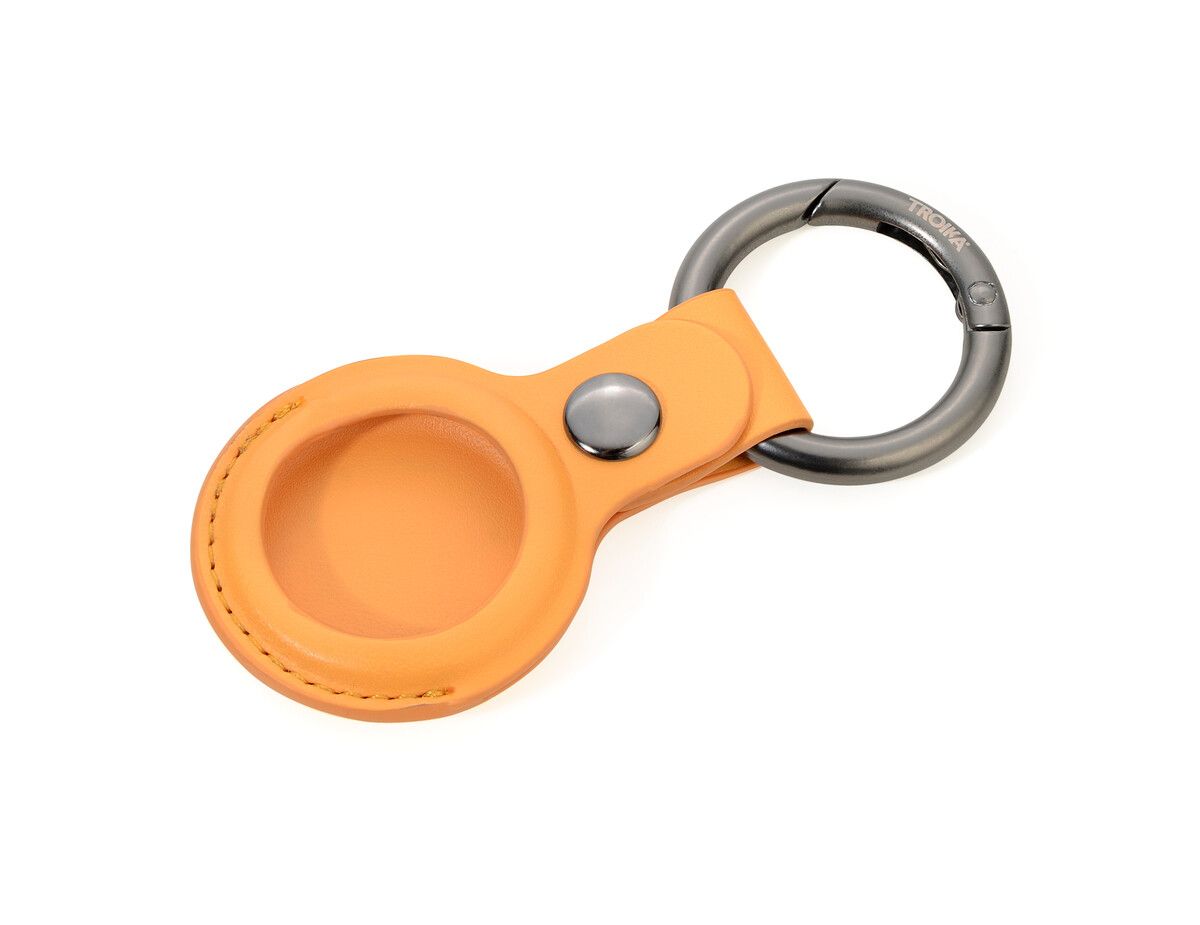 Troika Sleutelhanger met Airtag Cover Geel