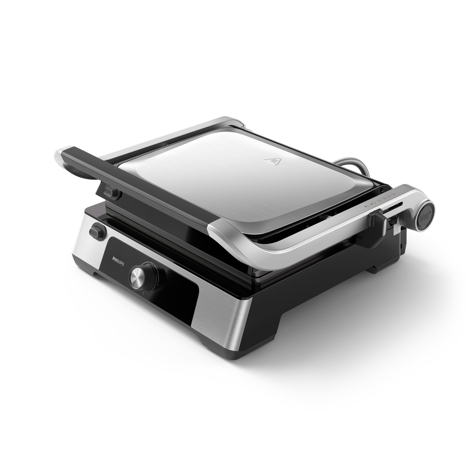 Philips Contactgrill HD6301/90, 2200 Watt, uitneembare grote platen, 