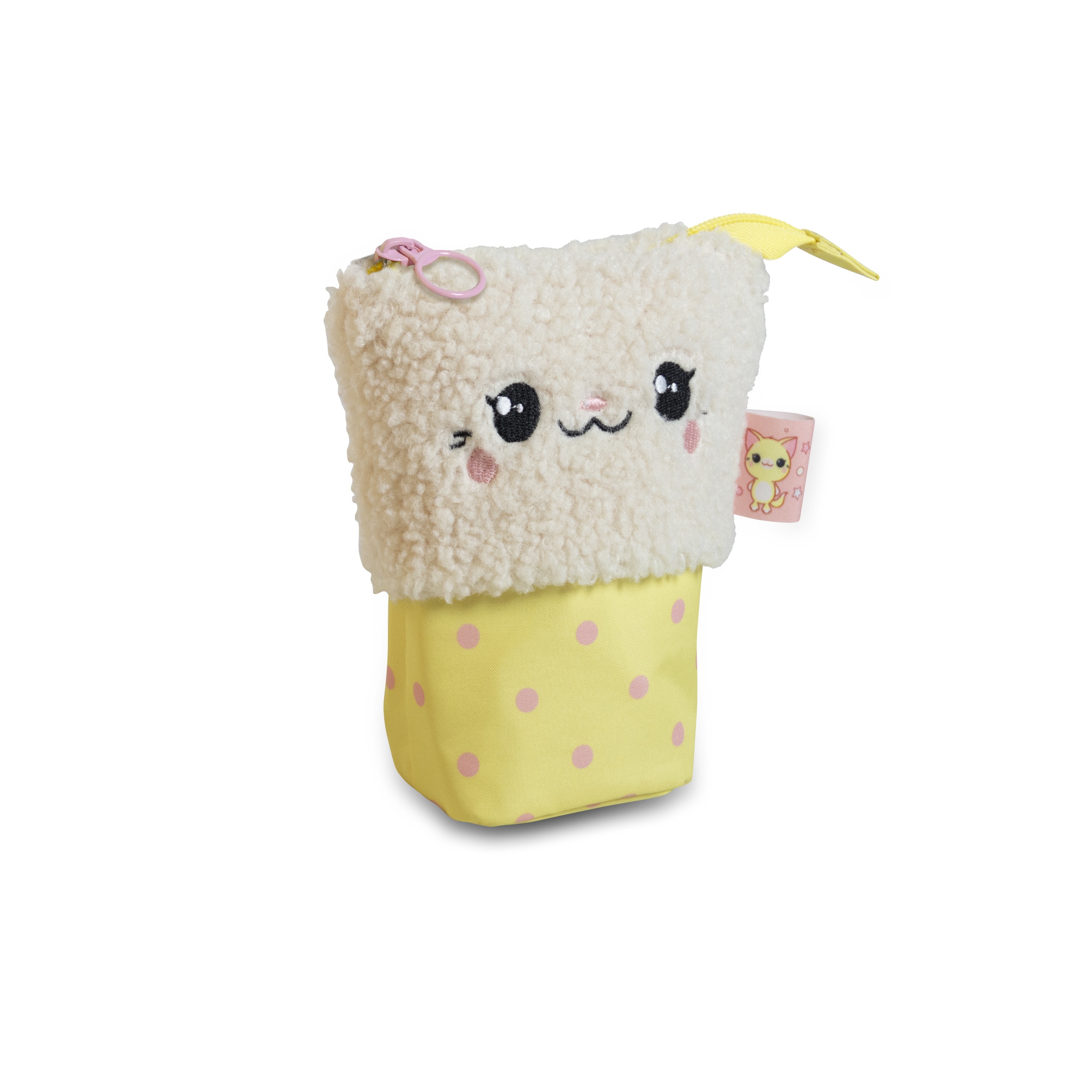 Cute & Co Pennenzak Pop-Up Geel - 17x6x13 cm