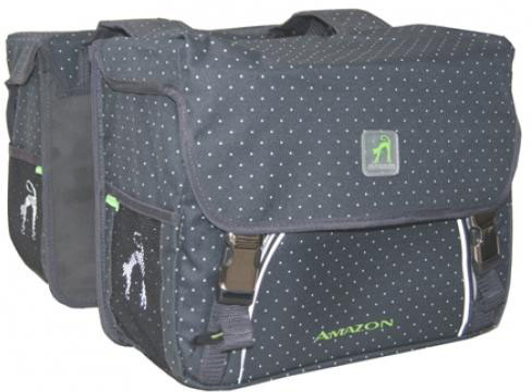 Dandell fietstas New Amazon 2x 15,2 liter met reflecterende accenten