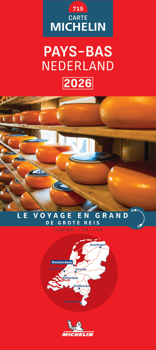 Michelin Kaart Nederland 2026