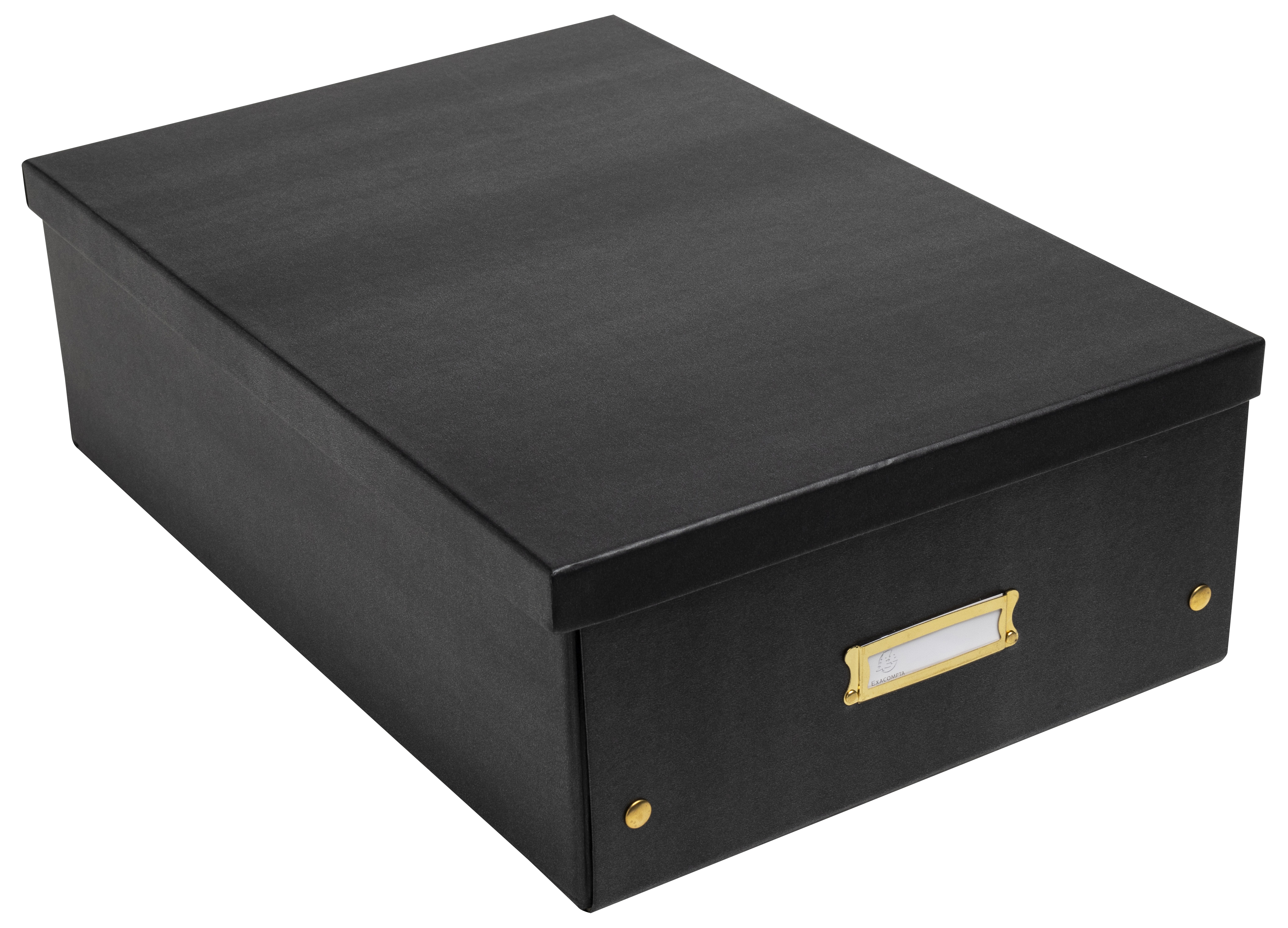 Exacompta Opbergdoos Neo Deco Zwart 33x16x50 cm