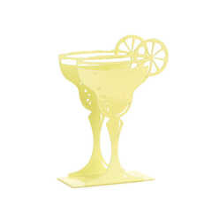 Balvi Servettenhouder Cocktail Lime - 16x11.5x5.5 cm - Metaal