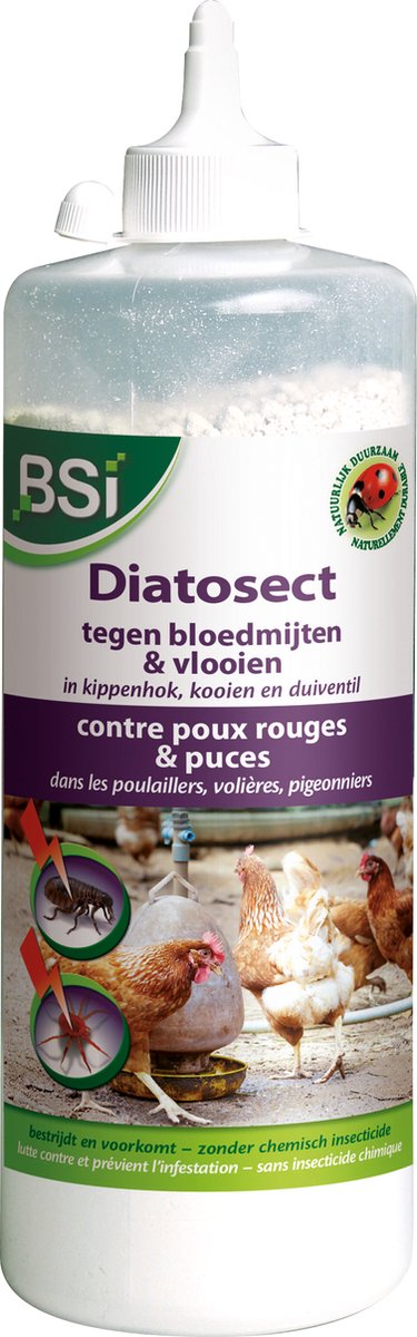 BSI Diatosec tegen Bloedluizen 200 gr ecologisch Poeder ( diatomeeenaarde )