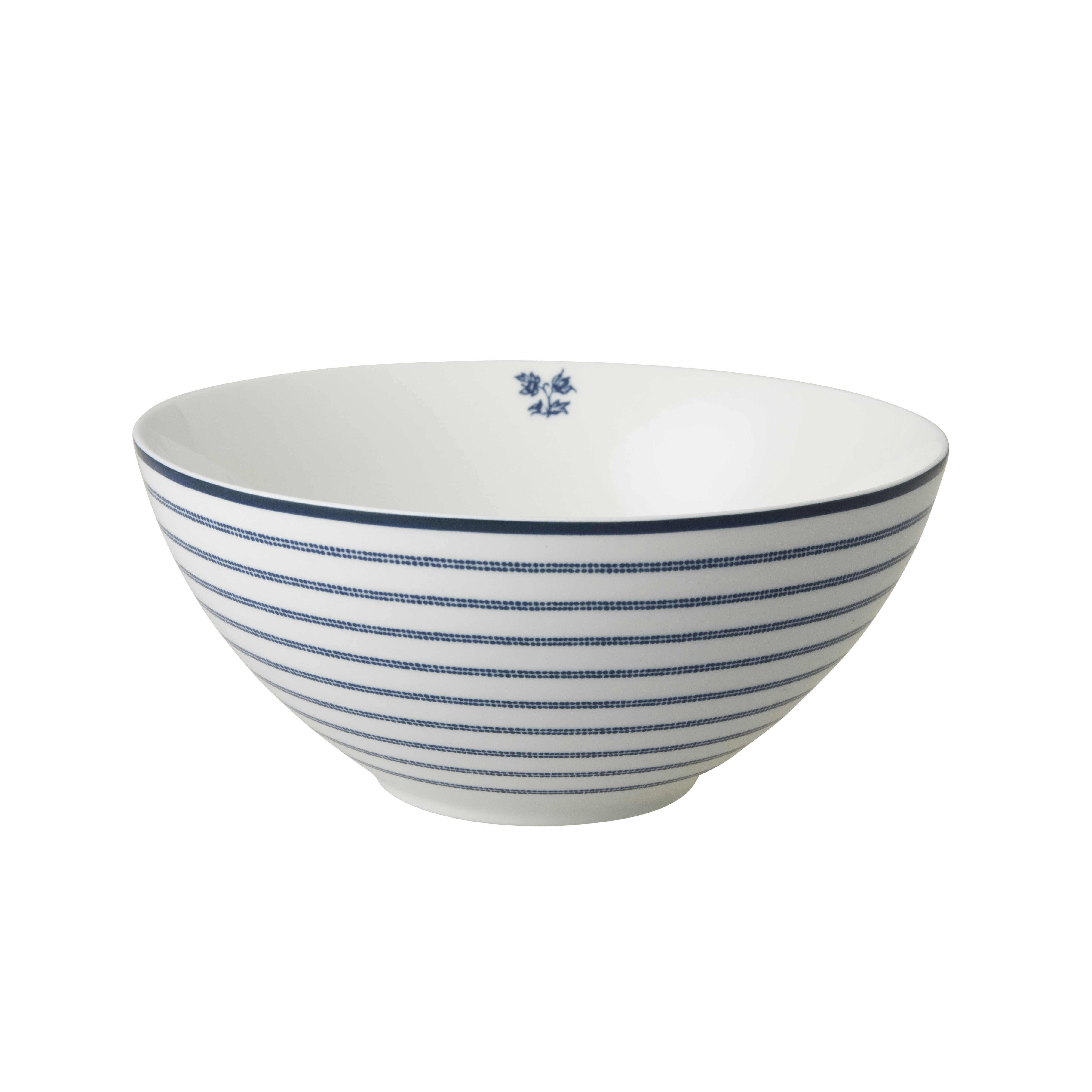 Laura Ashley Bowl Candy Stripe 16cm New Bone China - 178254