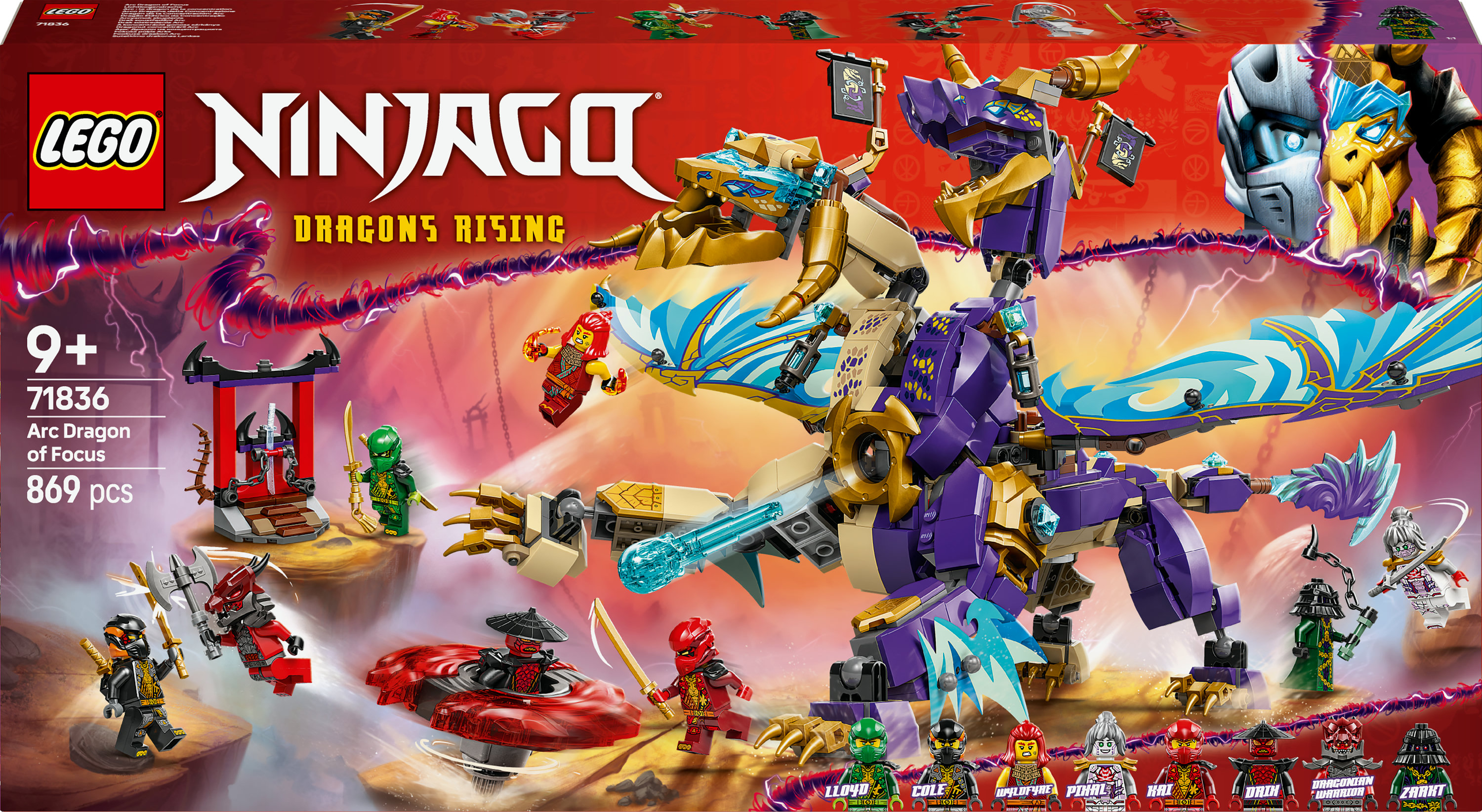 LEGO Ninjago 71836 Boogdraak van Concentratie LEGO Ninjago 71836 Boogdraak van Concentratie