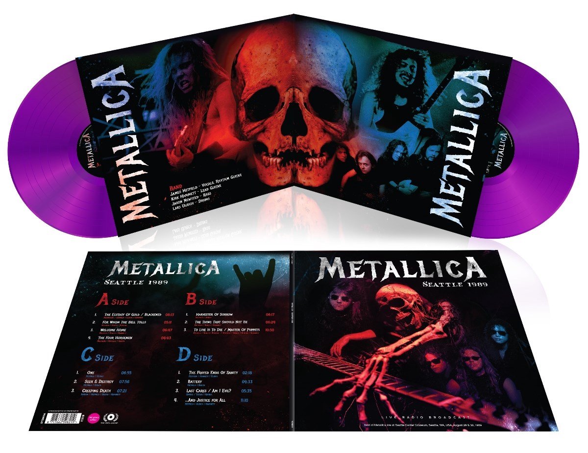 Metallica - Seattle 1989 2LP Gatefold