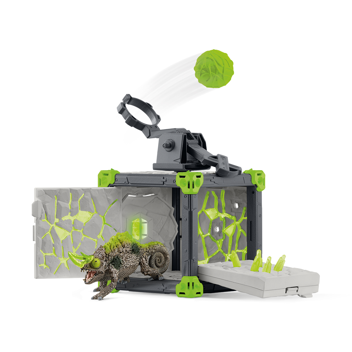 Schleich  Eldrador - BattleCave Steen Kameleon