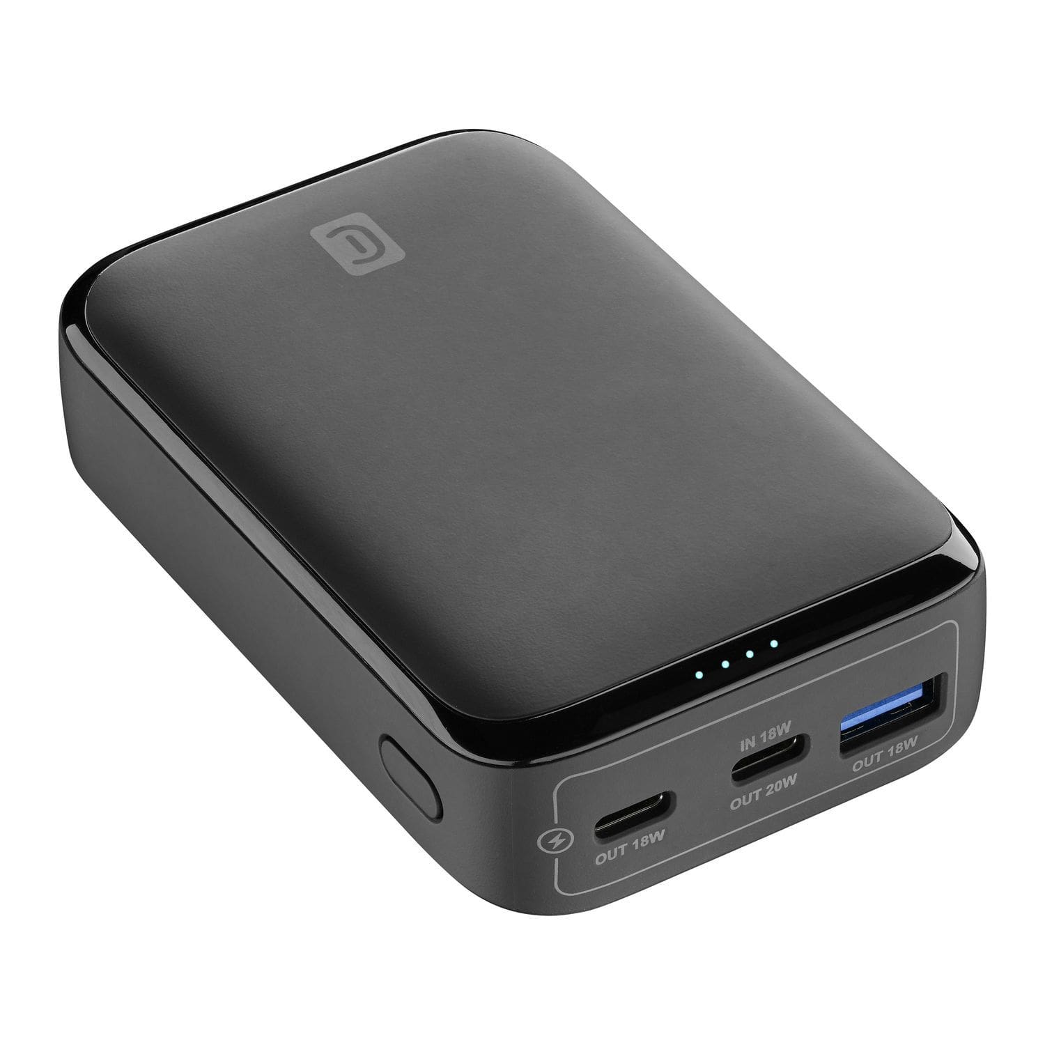 Cellularline Essence Promo Powerbank 10.000 mAh 20W - Zwart