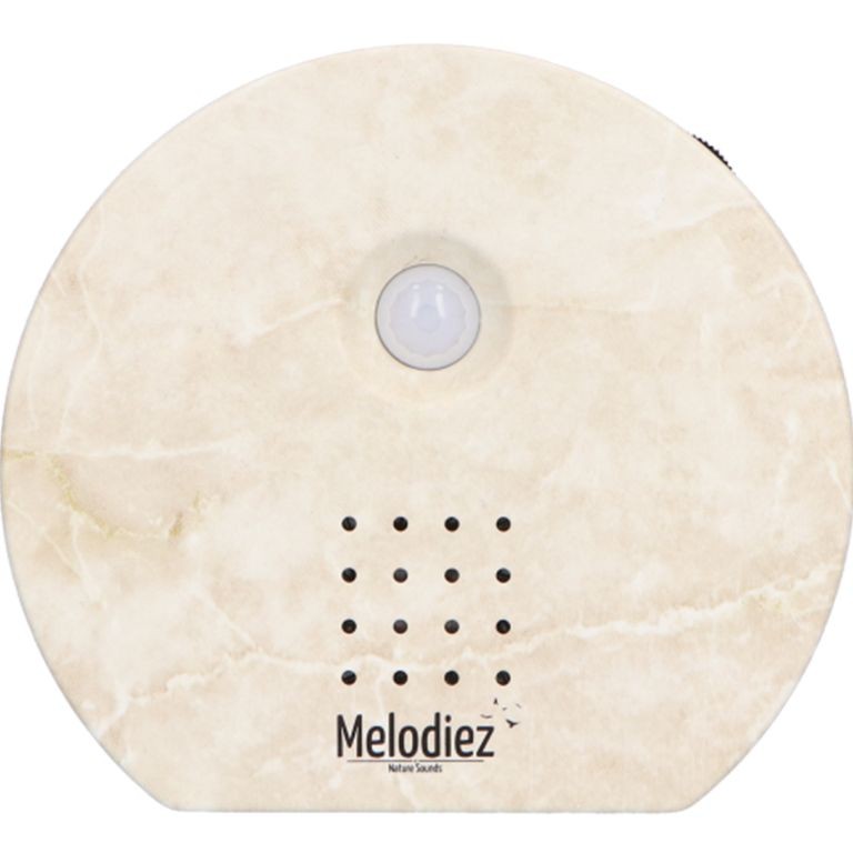 Melodiez Nature Box Natuursteen - Box met Natuurgeluiden 40/80/120 sec. - 9x1.5x10 cm - met Bewegingssensor - op Batterijen (incl.)