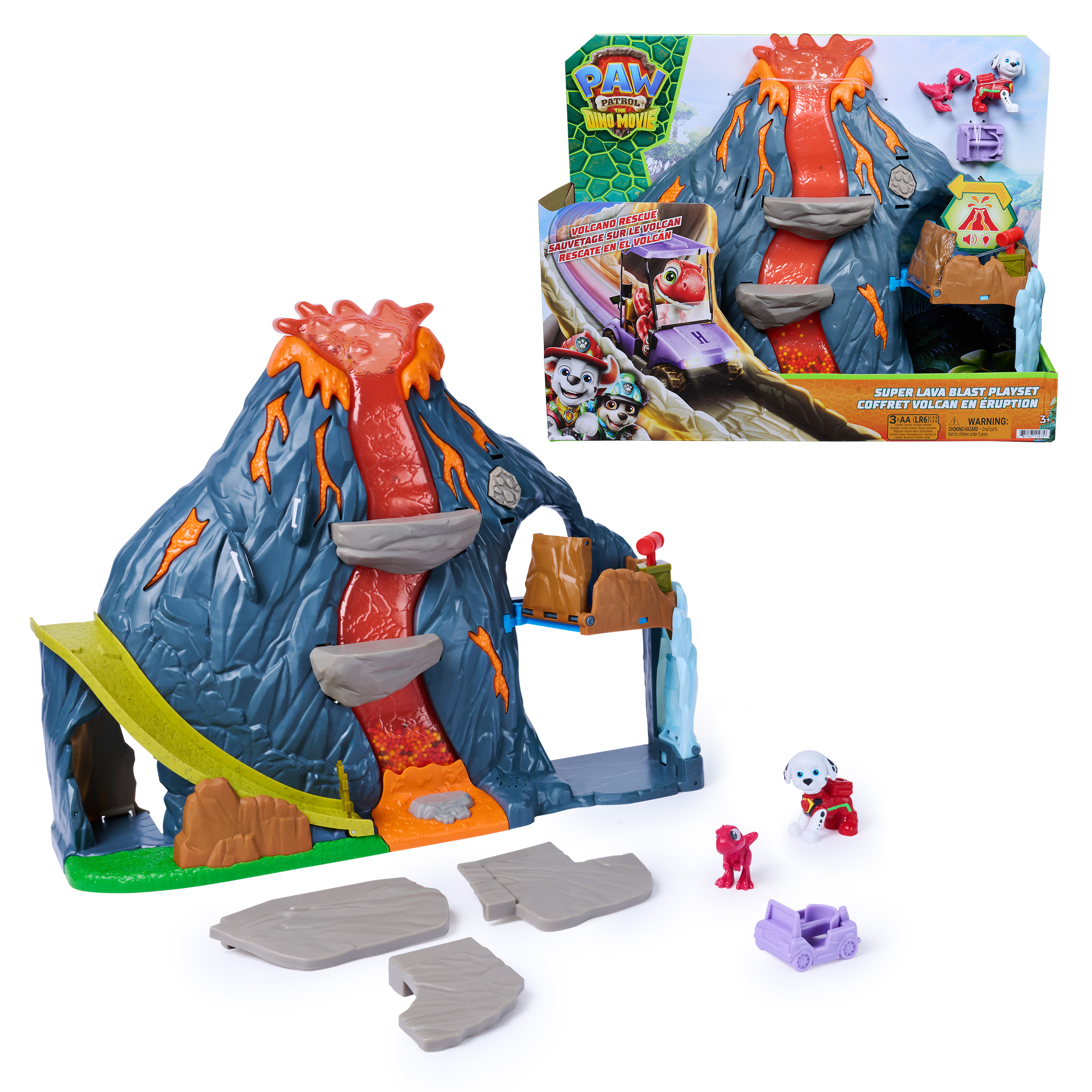 Paw Patrol - Dino Movie - Super Lava Blast Speelset