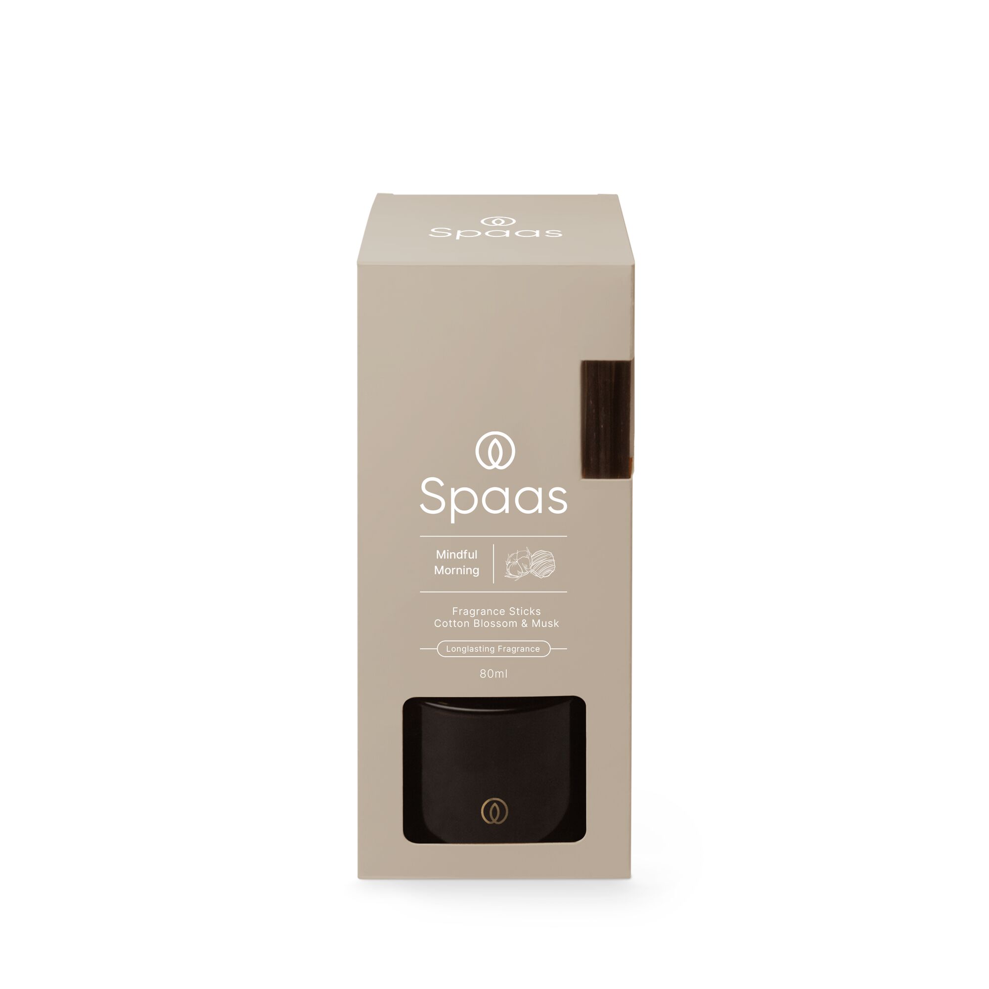 Spaas Geurstokjes Mindful Morning 80ml - Cotton Blossom and Musk