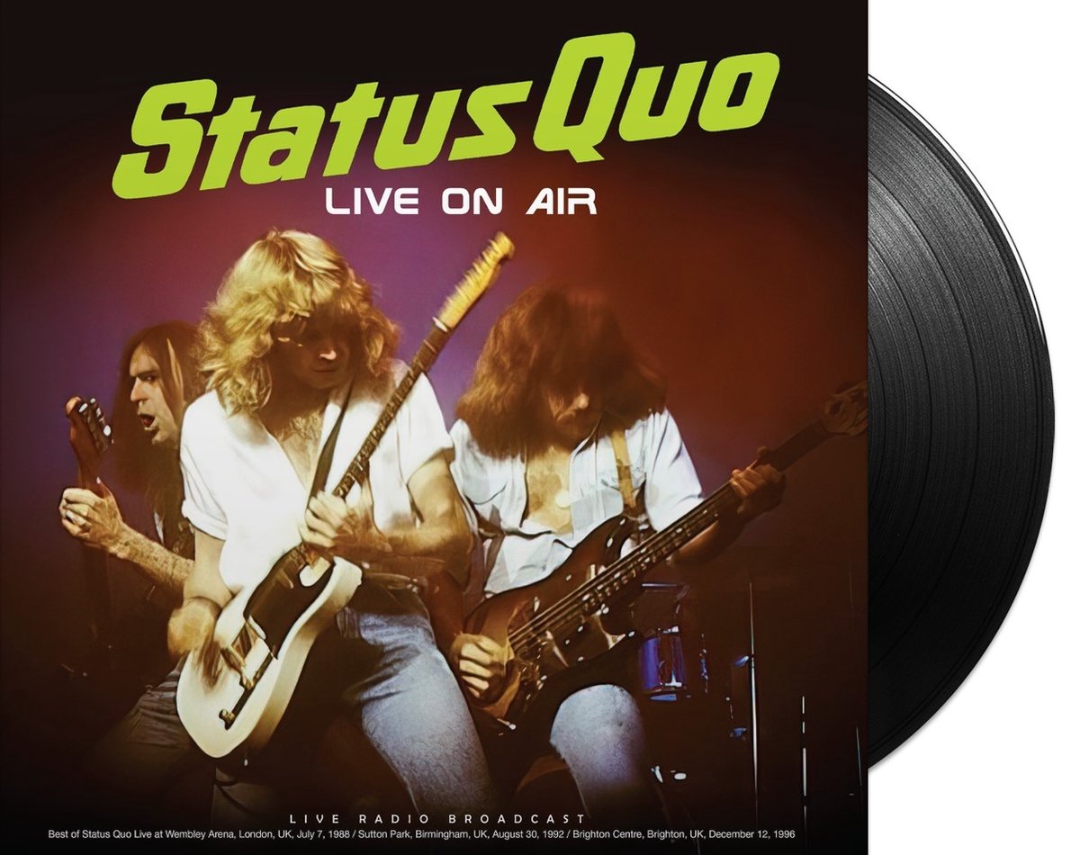 Status Quo - Live on Air LP Best of