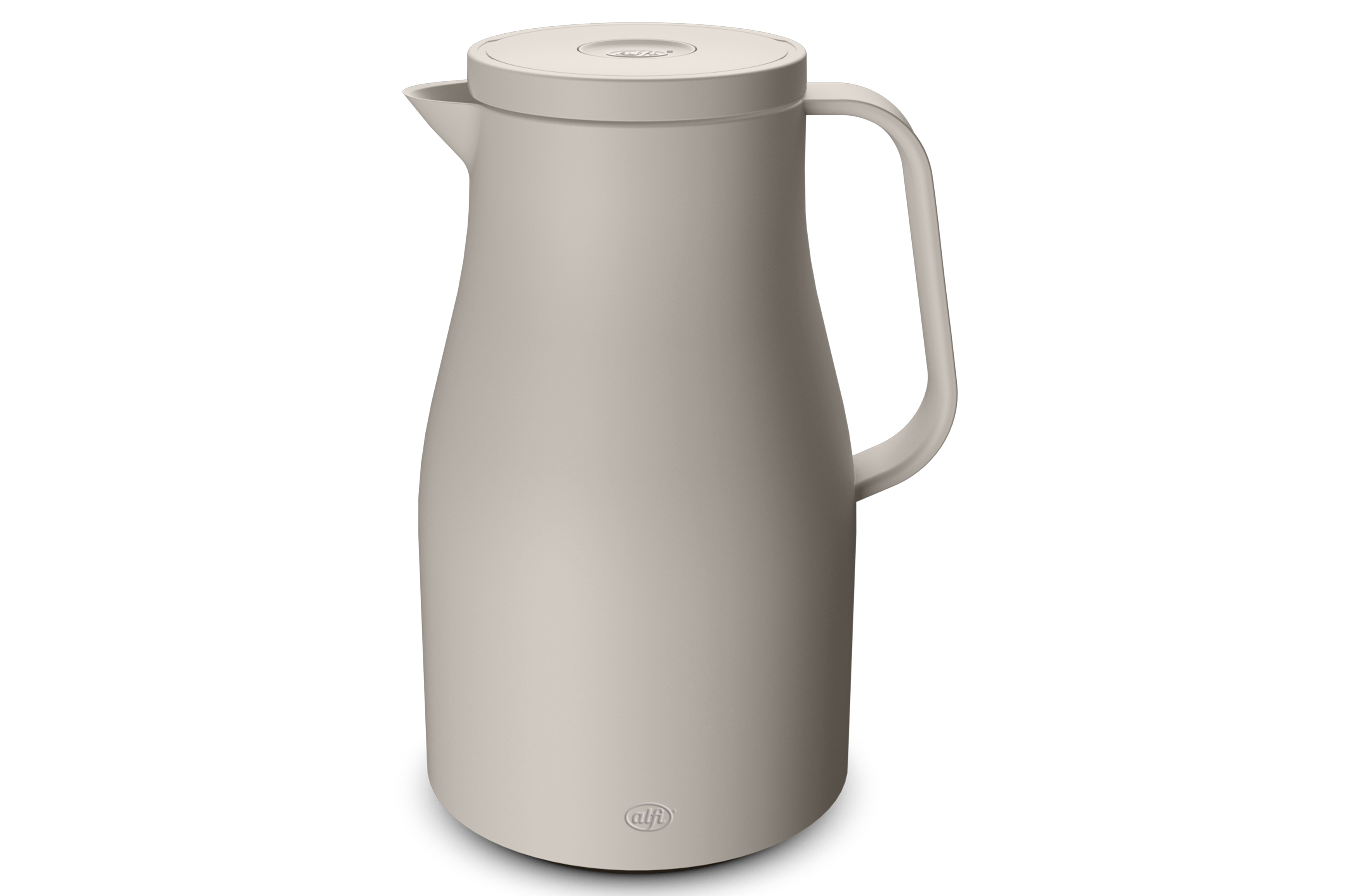 Alfi Schenkkan Econscious 1l Oatmeal Beige - 14.5x25 cm - met Glazen Binnenfles
