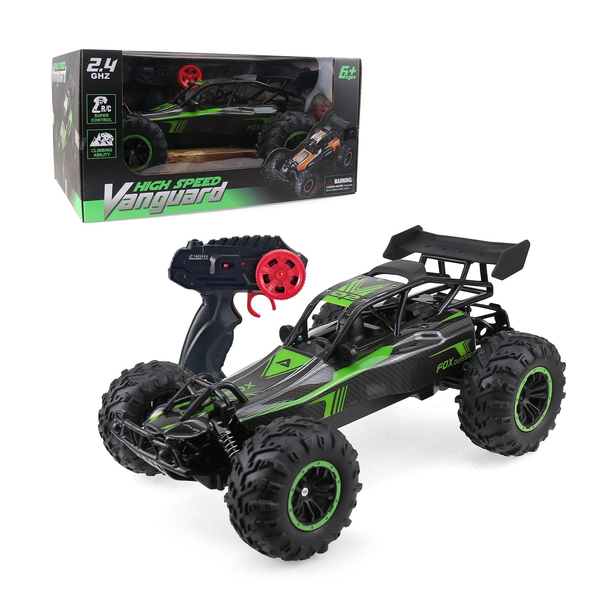 Cunning Fox Buggy 1:10, RC, high speed, lichten, 7.4 volt Litium, USB laden